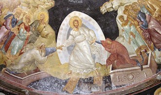 icon of the resurrection